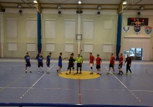 [fot. facebook.com/ŻukowskaLigaFutsalu] Kolejna seria spotkań Żukowskiej Ligi Futsalu - powiększ