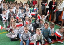 [fot. nadesłane]
Akademia patriotyczna w szkole w Borkowie