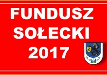 Fundusz sołecki na 2017 rok - powiększ