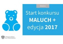 Logo konkursu Maluch plus 2017 - powiększ