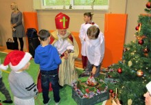 [fot. nadesłane] Wyczekiwany biskup Mikołaj w Borkowie - powiększ