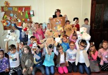 [fot. nadesłane] Światowy Dzień Pluszowego Misia w Borkowie - powiększ