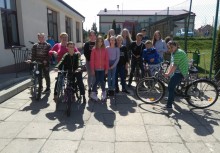[fot. nadesłane] Aktywna, zdrowa i rowerowa szkoła w Skrzeszwie - powiększ