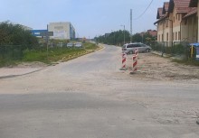 [fot. UG Żukowo] Trwają prace na ulicy Borowieckiej w Baninie - powiększ