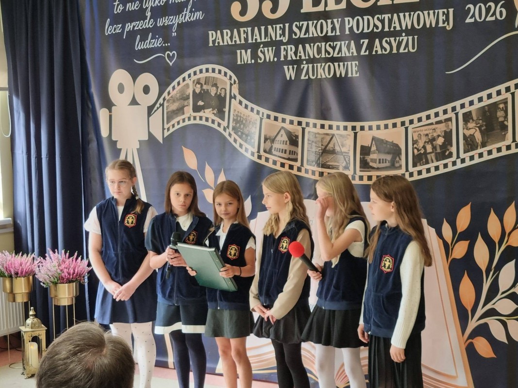 35-lecie Parafialnej Szkoły Podstawowej im. św. Franciszka z Asyżu w Żukowie