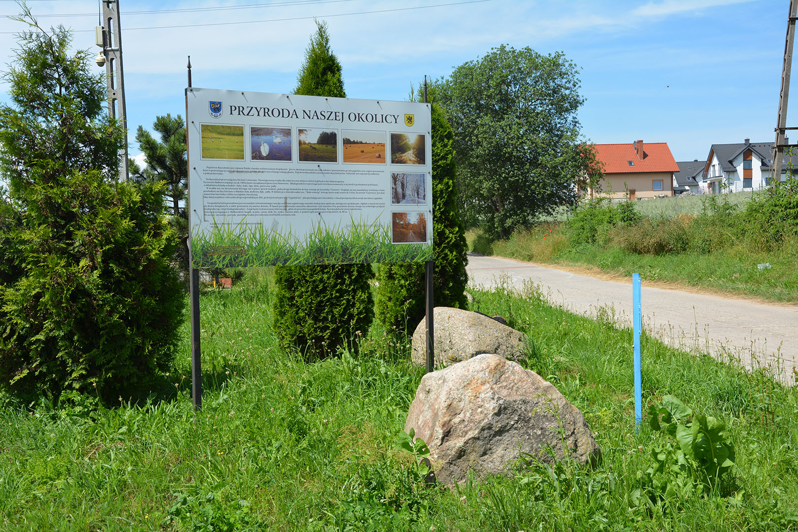 [fot. Wojciech Kruk] Znamy laureatów konkursu „Piękna Wieś Pomorska 2020” z Gminy Żukowo. Wieś Małkowo - powiększ