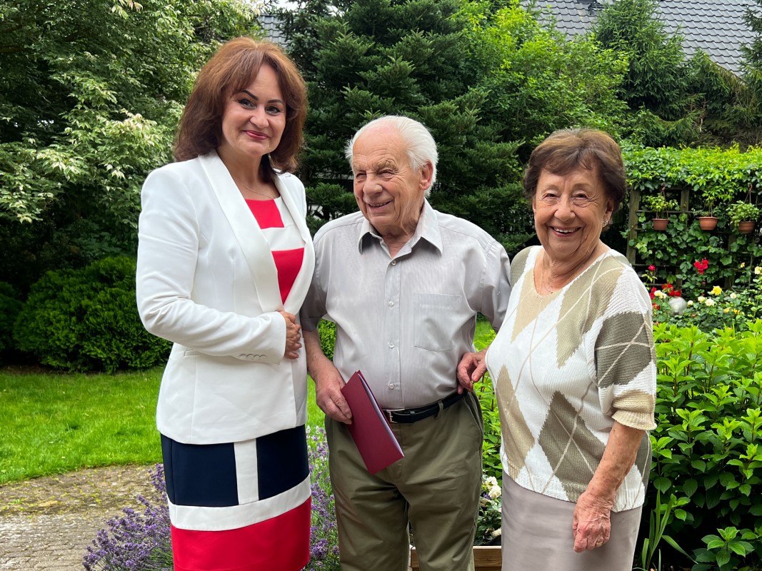 Wyjątkowy jubileusz w naszej gminie! Państwo Alina i Antoni Śliwińscy świętują 70-lecie małżeństwa
