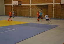 [fot. facebook.com/ŻukowskaLigaFutsalu] Kolejna seria spotkań Żukowskiej Ligi Futsalu - powiększ
