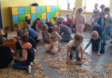 [fot. nadesłane]
Miasto uśmiechem malowane w szkole w Miszewie - powiększ