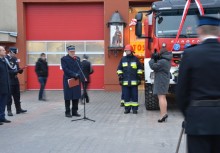 Przekazanie samochodu GBA do OSP Banino - powiększ