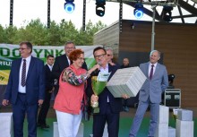 [fot. Natalia Piotrzkowska] 
Dożynki Powiatu Kartuskiego 2017 za nami! - powiększ