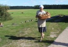 Gospodarstwo agroturystyczne Kronīši - właścicielka Pani Vija Jermacāne - powiększ