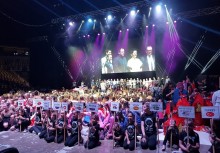 [fot. Marzena Chustak, Aleksandra Nosel] Mistrzostwa Europy Fitness Fit-Kids & Fitness Aerobic - powiększ