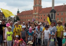 [fot. Eugeniusz Pryczkowski] Kaszubski język zabrzmiał na centralnej uroczystości obchodów 100-lecia w Warszawie - powiększ