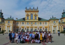 [fot. Eugeniusz Pryczkowski] Kaszubski język zabrzmiał na centralnej uroczystości obchodów 100-lecia w Warszawie - powiększ