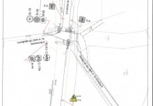 Mapa przedstawiająca objazd w Baninie - powiększ