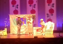 [fot. nadesłane] KGW z Chwaszczyna wystąpiło w Teatrze Ziemi Rybnickiej - powiększ