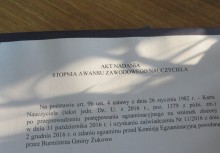 Nadanie stopnia nauczyciela mianowanego - powiększ