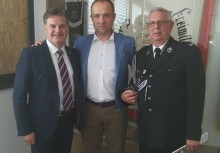 [fot. nadesłane] Otwarcie remizy OSP w partnerskiej gminie Wendelstein - powiększ
