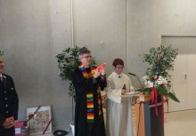 [fot. nadesłane] Otwarcie remizy OSP w partnerskiej gminie Wendelstein - powiększ
