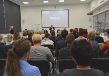 Seminarium zorganizowane przez Związek Gmin Pomorskich  pn. „Realizacja zadań z zakresu polityki społecznej przez samorządy województwa pomorskiego” - powiększ