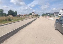 Droga w budowie - powiększ