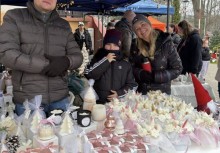 Stoisko ze świeczkami - powiększ