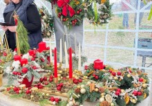 Stoisko ze stroikami - powiększ