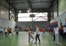 [fot. nadesłane] Trening SPR GKS Żukowo z uczniami z SP nr 1 w Żukowie - powiększ