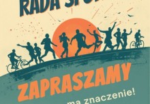 Na zdjęciu plakat - Żukowska Rada Sportu. W prawym dolnym roku widnieje logo Gminy Żukowo.