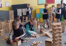 [fot. nadesłane]
Miasto uśmiechem malowane w szkole w Miszewie - powiększ