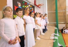 [fot. nadesłane] Borkowskie dzieci uczciły Dzień Babci i Dziadka - powiększ