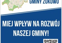 Plakat informacyjny Gminy Żukowo zachęcający do udziału w konsultacjach planu ogólnego – hasło: „Miej wpływ na rozwój naszej gminy!” i kod QR do formularza.







 - powiększ
