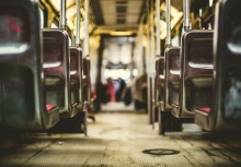 Wnętrze autobusu