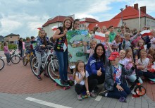 [fot. Wojciech Kruk] Rowerowy Maj 2018 - SP Chwaszczyno - powiększ