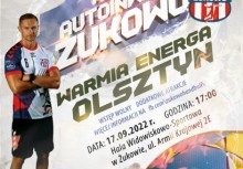 Plakat z zaproszeniem na mecz - powiększ