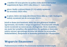 Ulotka zwierająca informacje na temat ochrony środowiska - powiększ