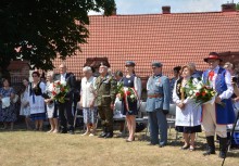[fot. BBujnowska-Kowalska] Uczczono Dzień Pamięci 66 Kaszubskiego Pułku Piechoty  - powiększ