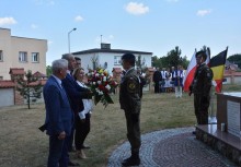 [fot. BBujnowska-Kowalska] Uczczono Dzień Pamięci 66 Kaszubskiego Pułku Piechoty  - powiększ
