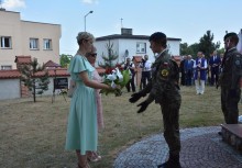 [fot. BBujnowska-Kowalska] Uczczono Dzień Pamięci 66 Kaszubskiego Pułku Piechoty  - powiększ
