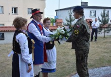 [fot. BBujnowska-Kowalska] Uczczono Dzień Pamięci 66 Kaszubskiego Pułku Piechoty  - powiększ