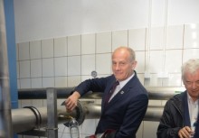 [fot. Wojciech Kruk] Przebudowa stacji uzdatniania wody w Baninie - powiększ