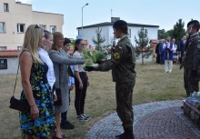 [fot. BBujnowska-Kowalska] Uczczono Dzień Pamięci 66 Kaszubskiego Pułku Piechoty  - powiększ