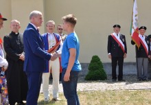 [fot. BBujnowska-Kowalska] Uczczono Dzień Pamięci 66 Kaszubskiego Pułku Piechoty  - powiększ