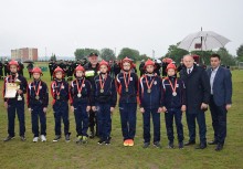 [fot. nadesłane] Gminne Zawody Sportowo-Pożarnicze w Leźnie - powiększ