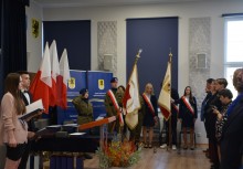 Uroczyste zakończenie roku szkolnego i otwarcie Wirtualnej Strzelnicy w ZSZiO w Żukowie - powiększ