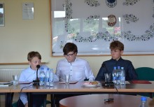 [fot. Wojciech Kruk] I sesja Młodzieżowej Rady Gminy - powiększ