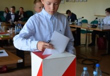 [fot. Wojciech Kruk] I sesja Młodzieżowej Rady Gminy - powiększ