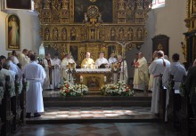 [fot. Wojciech Kruk] 25-lecie kapłaństwa ks. Krzysztofa Sagana - powiększ