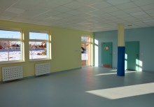 Na zdjęciu jedna z sal szkoły w Tuchomiu - powiększ